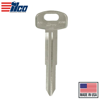 Ilco - 1995-2004 KIA - KK2 - X240 - Metal Head Key
