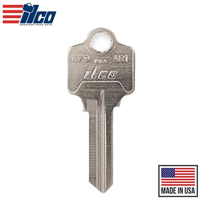Ilco - AR1-NP - Arrow - Metal Key Blank
