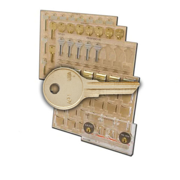 Ilco - EIP-KH27 - Engrave-It - Ilco Ap1 Taylor Line Style Key Holder ...