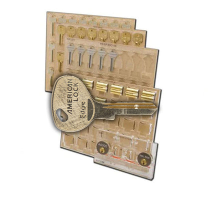 Ilco - EIP-KH49 - Engrave-It - American Lock - "Edge" Style Key Key Holder - Holds 18  - for Engrave-It Pro Machine