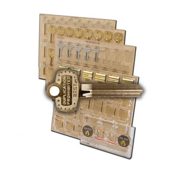 Ilco - XP-KH2 - Engrave-It - Best Style Keys (Sfic Core) Key Holder - Holds 12  - for Engrave-It XP Machine