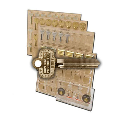 Ilco - XP-KH2 - Engrave-It - Best Style Keys (Sfic Core) Key Holder - Holds 12  - for Engrave-It XP Machine