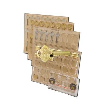 Ilco - EIP-KH66 - Engrave-It - Schlage Primus Everest 29 XP High Security Key Style Holder - Face - Holds 14 - for Engrave-It Pro Machine