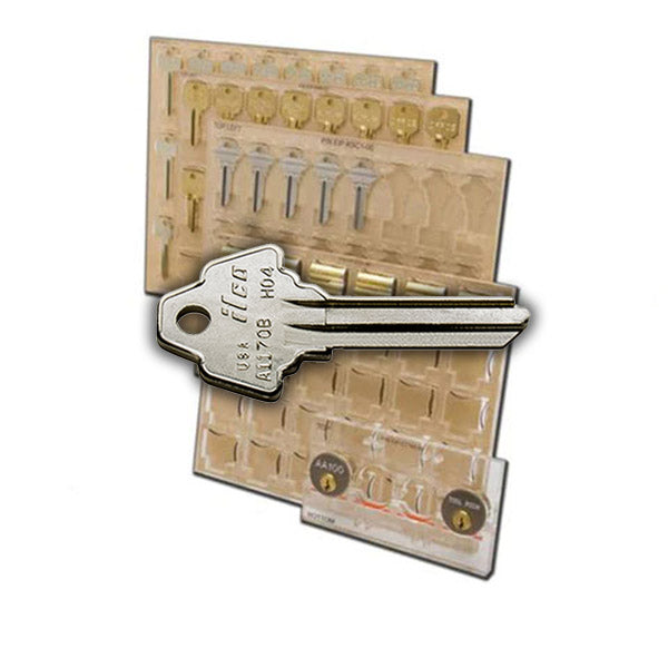 Ilco - XP-KH13 - Engrave-It - Ilco A1170B Hollymade Style Key Holder - Holds 12  - for Engrave-It XP Machine