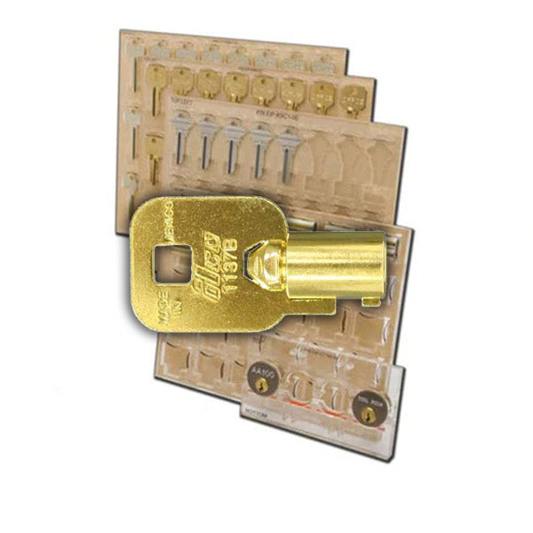 Ilco - EIP-KH76 - Engrave-It - Ilco 1137B Tubular Key Holder - Holds 2 ...