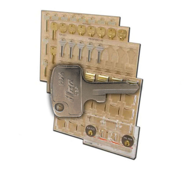 Ilco - EIP-KH95 - Engrave-It - Ilco Hd14 Honda Cycle Blank Key Holder ...