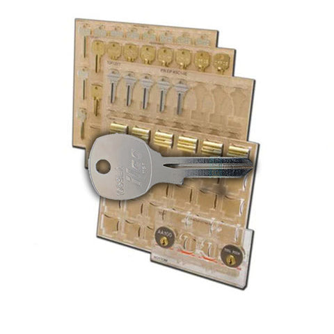 Ilco - EIP-KH101 - Engrave-It - ILCO 1069LA NATIONAL CABINET Key Holder ...
