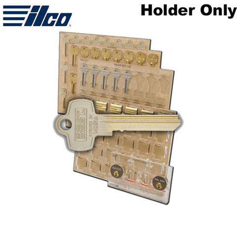 Ilco - XP-KH17 - Engrave-It - Best "Peaks" Small Format Style Key Holder - Holds 12  - for Engrave-It XP Machine
