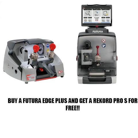Ilco - D8A3580ZB - Silca Futura Edge Plus - High Security Key Cutter and Duplicator - for Medeco Biaxial (PROMOTION)
