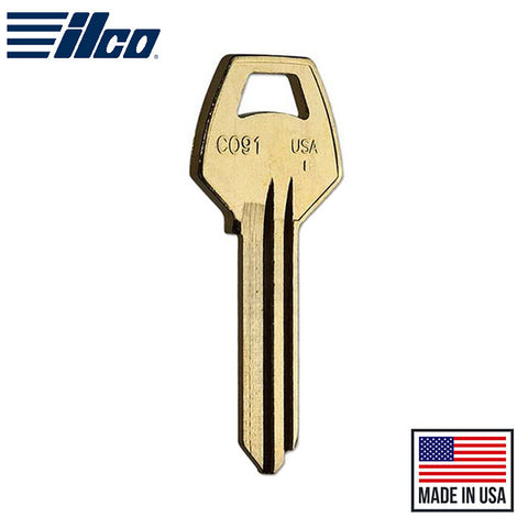 Ilco - AE00001300 - CO91 Key Blank - Brass
