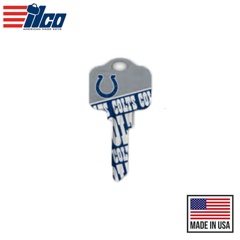 Colts Keyboard Ilco - NFL TeamKeys - Key Blank - Indianapolis Colts - KW1 (5 Pack) for ...