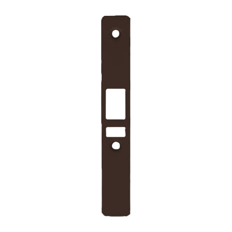 Ilco - Faceplate - Deadlatch - Flat - Left-Handed - 313 - Dark Bronze