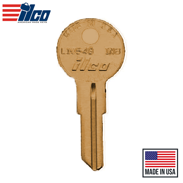 Ilco - IN8-BR - Key Blank - 4 Pin or Disc for Sale | UHS Hardware