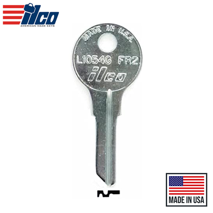 Ilco - L1054G-FR2 FORT Key Blank - 6 Pin or Disc