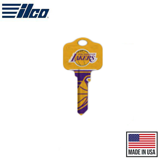 Ilco - NBA TeamKeys - Key Blank - Los Angeles Lakers - SC1 (5 Pack)