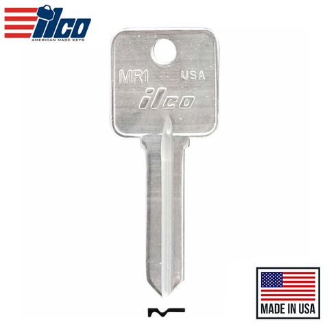 Ilco - MR1 M-R Rosseau Key Blank - 6 Pin or Disc