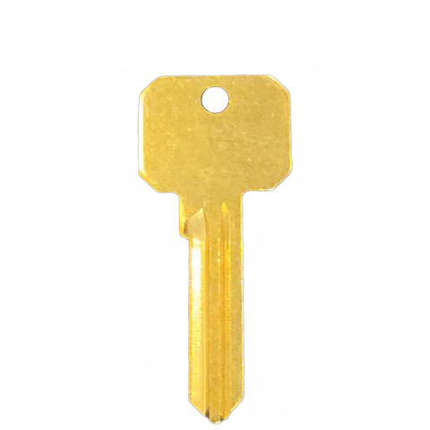 Ilco - NB-RU46 Key Blank - Neuter Bow Brass Finish