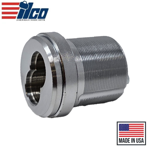 Ilco - R28107 -  1 3/8" - SFIC Small Format IC Core - Thin Head Mortise Cylinder - Adams Rite Cam  - Oil Rubbed Bronze - 6/7-Pin