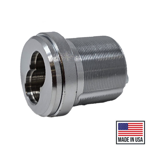 Ilco - R28107 -  1 3/8" - SFIC Small Format IC Core - Thin Head Mortise Cylinder - Adams Rite Cam  - Oil Rubbed Bronze - 6/7-Pin
