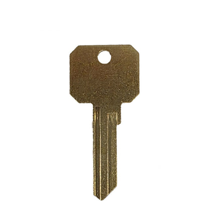 Ilco - NB-WK2 Key Blank - Neuter Bow Brass Finish