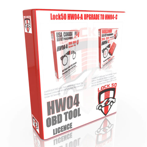 JLR Lock50 - HW04-A-C - A To C Package Upgrade - PROMOTION