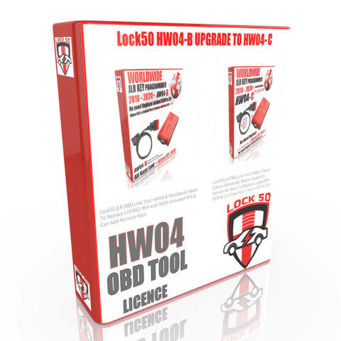 JLR Lock50 - HW04-B-C - B To C Package Upgrade