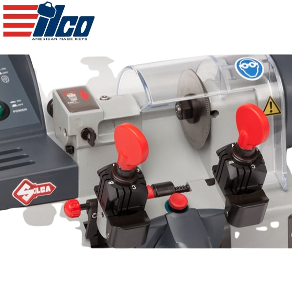 Ilco - Silca Bravo III - Semi-Automatic Cut Key Duplicator w/ EZ-Jaw ...