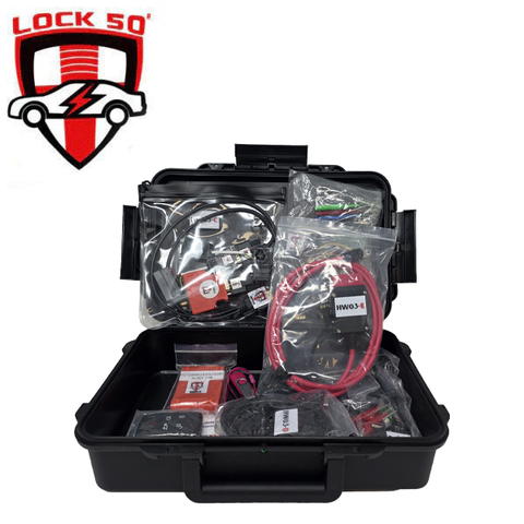 JLR Lock50 - HW04-B 6 Alarm Off & Programming Kit w/ ALL Adapters – Worldwide Functionality – 2010-2024+