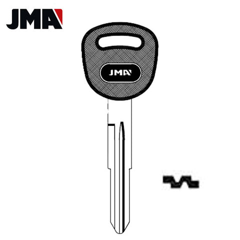 JMA - KI-4D-P - Hyundai KIA - Plastic Head Mechanical Key