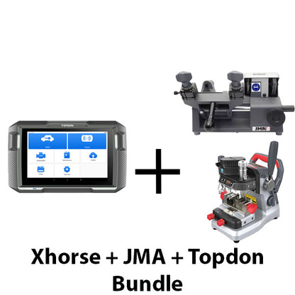 Complete Cut / Duplicator & Programming Bundle - TOPDON T-Ninja Pro + JMA NOMAD + Xhorse Condor XP-007