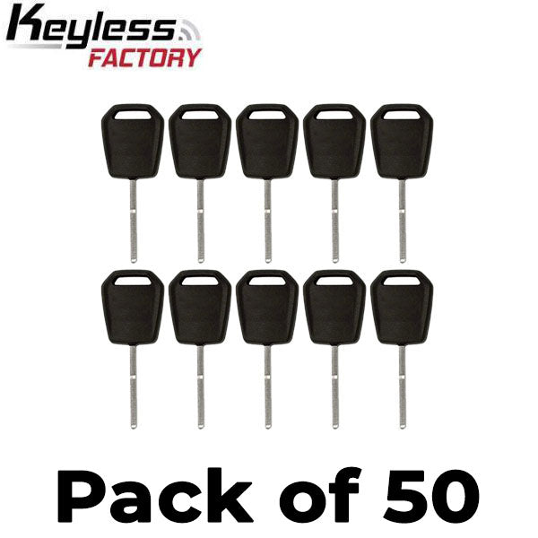 50 x 2013-2020 Ford Lincoln Side-Mill Transponder Key / HU101 (128-Bit) (AFTERMARKET) (Bundle of 50)