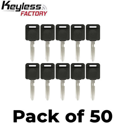 50 x 2002-2019 Nissan Infiniti NI04T Transponder Key (Chip 46) (AFTERMARKET) (Bundle of 50)