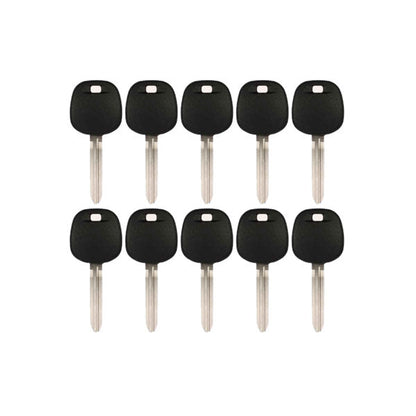 50 x Toyota TOY43 Transponder Key (4C Chip)  (AFTERMARKET) (Bundle of 50)