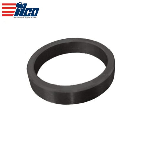 Ilco - 861F - Mortise Cylinder Collar - 1/4" - Black Aluminum