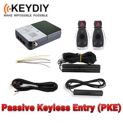 KEYDIY Mercedes PKE - Passive Keyless Entry - Includes 2 Remotes - Turn Any Key To Comfort Access