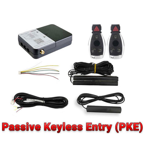 KEYDIY Mercedes PKE - Passive Keyless Entry - Includes 2 Remotes - Turn Any Key To Comfort Access
