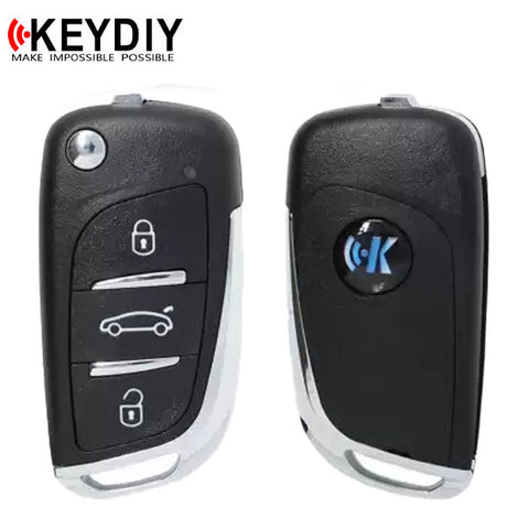 KEYDIY - 3-Button Universal Flip Key - PSA Style (NB11)