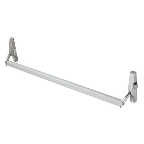 Commercial Grade 1 - Cross Bar Panic Exit Device For Glass Doors - Aluminium 36" - RHR