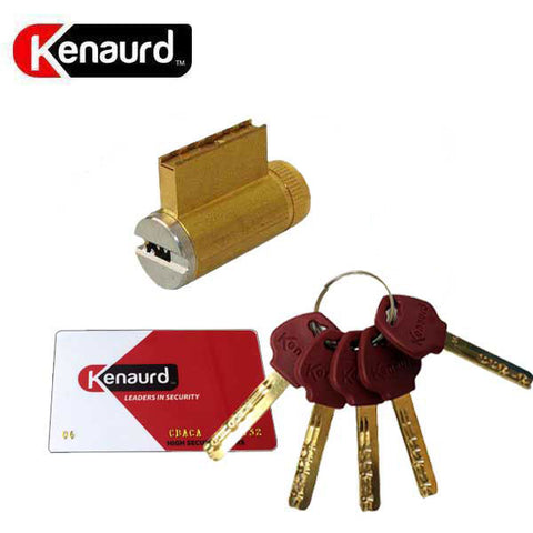 Key Controlled - (Key-In-Knob) KIK Cylinder - 06 Keyway - 26D - Satin Chrome