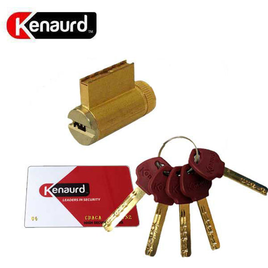 Key Controlled - (Key-In-Knob) KIK Cylinder - 06 Keyway - US3 - Polished Brass