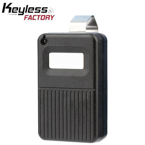 KeylessFactory - Garage Door Push Button Remote - 1 Button - 310 MHz - Compatible with DTC Linear Delta Receiver