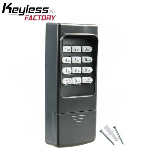 KeylessFactory - Garage Door Opener Remote Keyless Entry Keypad - Compatible with MULTI-CODE 420001
