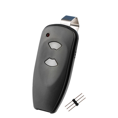KeylessFactory - Garage Door Push Button Remote - 2 Button - Compatible with Marantec / Harrison / Martin