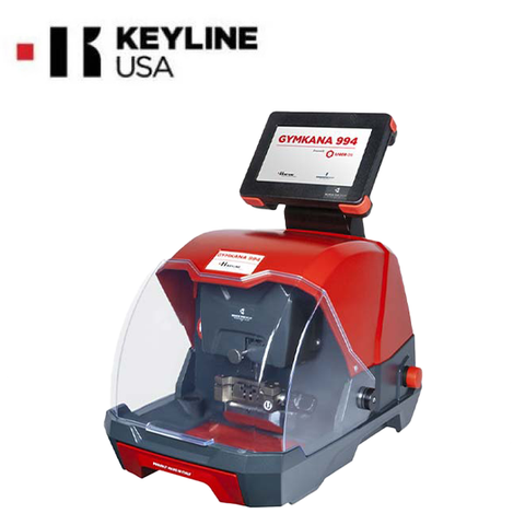Keyline - GymKana - Electronic Key Cutting Machine And Gymkana 994 M Clamp Kit - Black Friday Bundle Promotion