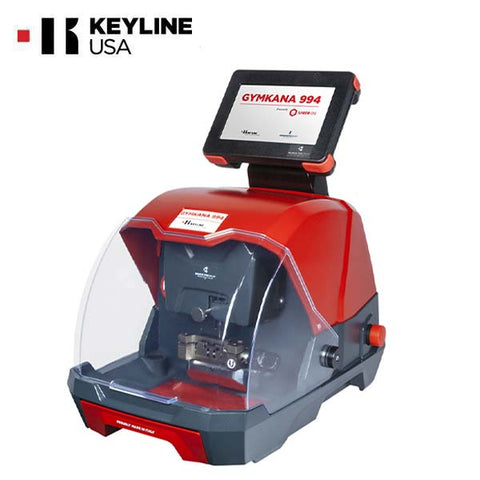 Keyline - GymKana - Electronic Key Cutting Machine - For Automotive Laser And Double-Sided Edge Cut Keys - Promotion