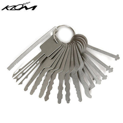 KLOM - Haoshi Warded and Wafer Pick Set  - 16 Pieces