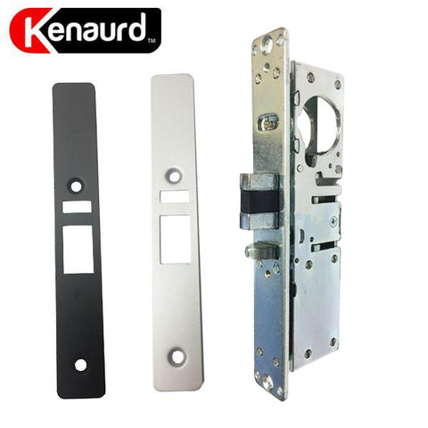 Narrow-Stile 1-1/2" Latch Lock Body w/ 2 Faceplates - LH
