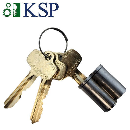 KSP - 206C - SFIC Core - 6-Pin - G Keyway - Keyed Different - 26D - Satin Chrome