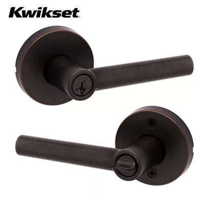 Kwikset - Milan Lever Set - Optional Rose - Optional Function - SmartKey Technology - Optional Finish - Grade 2