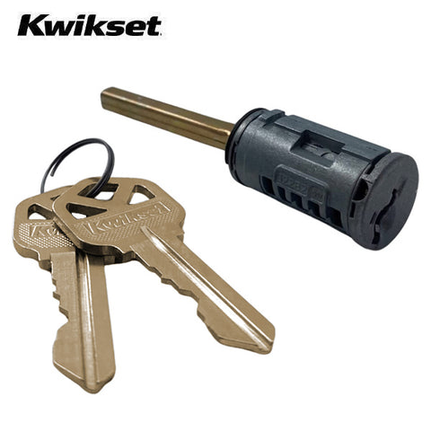Kwikset - 83373 - SmartKey Deadbolt Cylinder Plug - Single Cylinder - KW1 Keyway - 15 - Silver Finish